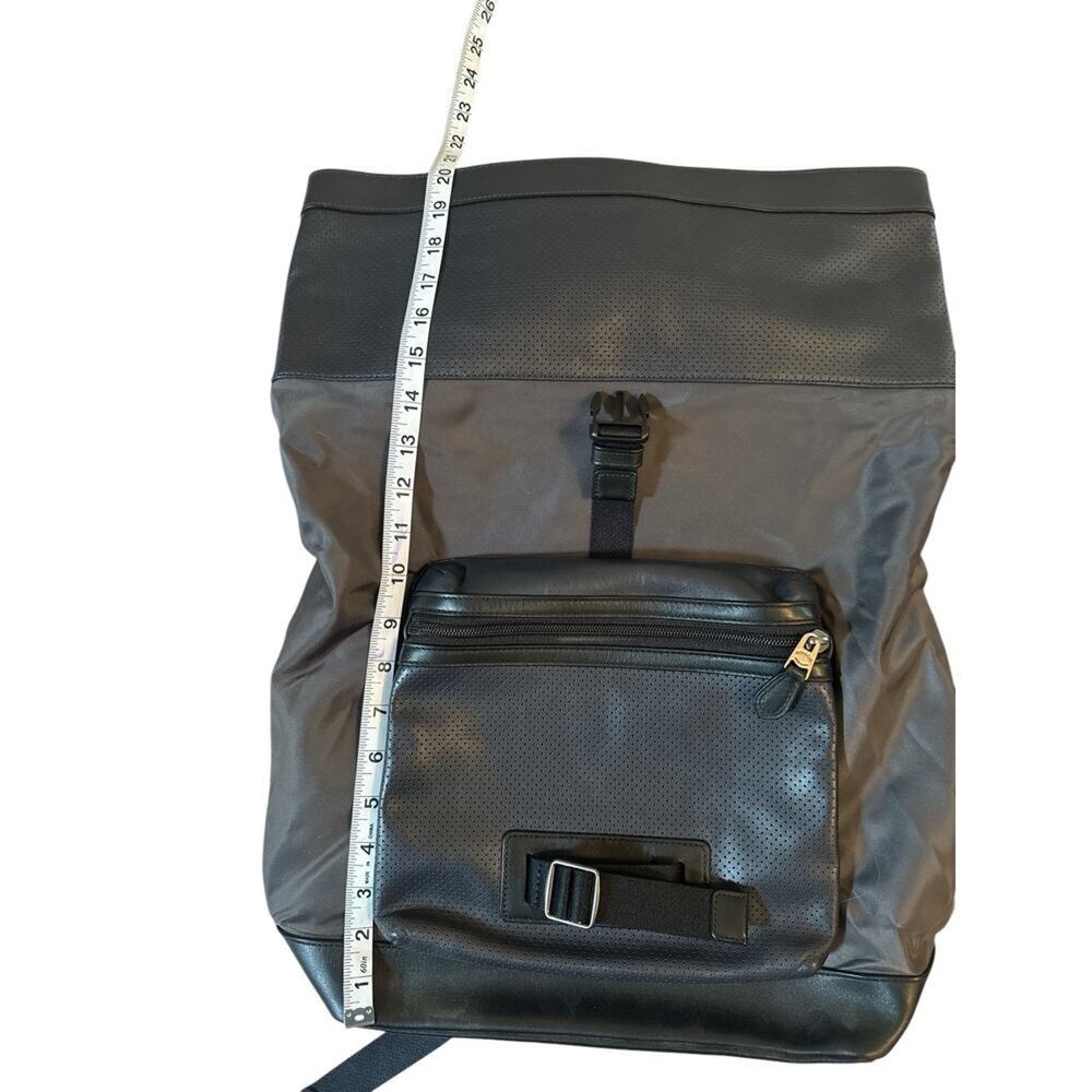 Coach Terrain Explorer Rolltop Backpack Nylon Leather NWOT - Picture 9 of 16